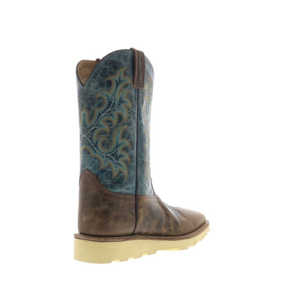 Jama Old West Mens BSM1901 Brown Boots (NWT) - Picture 7 of 7